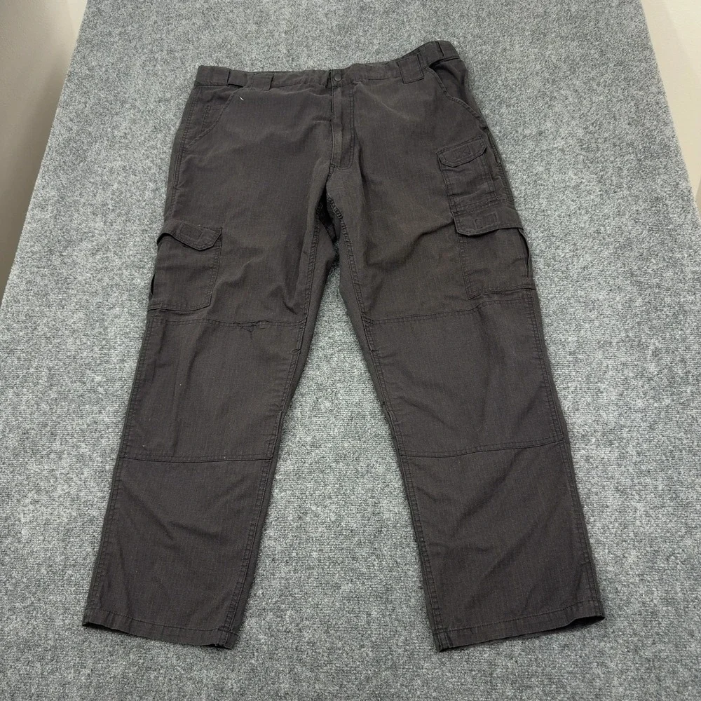 Rothco Cargo Pants Men 44 Black Ripstop Tactical Military Outdoor Gorpcore Style